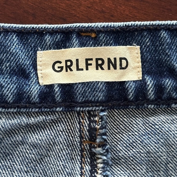 GRLFRND Denim Blanca Maxi Skirt in Crissy Field Blue Size 24 - Picture 14 of 16